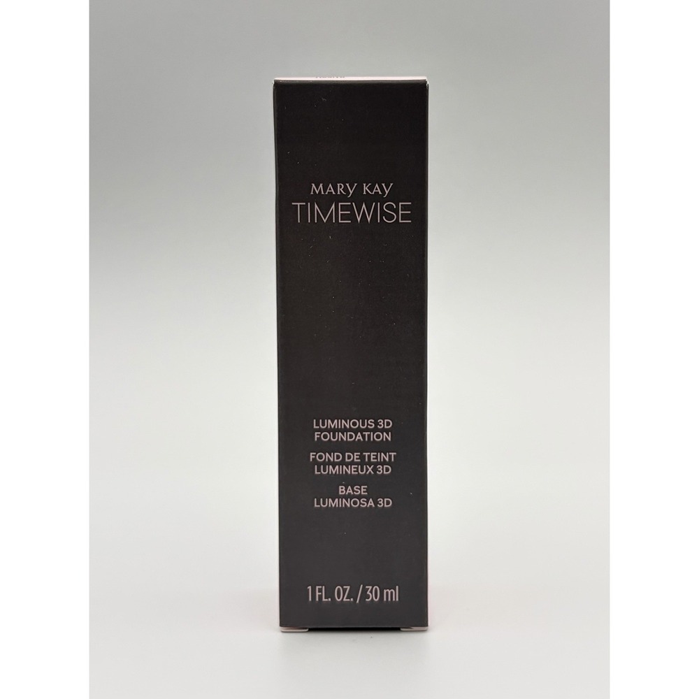 Mary Kay TimeWise Luminous 3D Foundation Ivory W 150 Normal to Dry Skin 1oz NIB